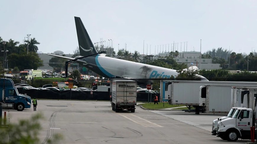 Amazon Prime Air Boeing 767 Crashes After Overruns Runway