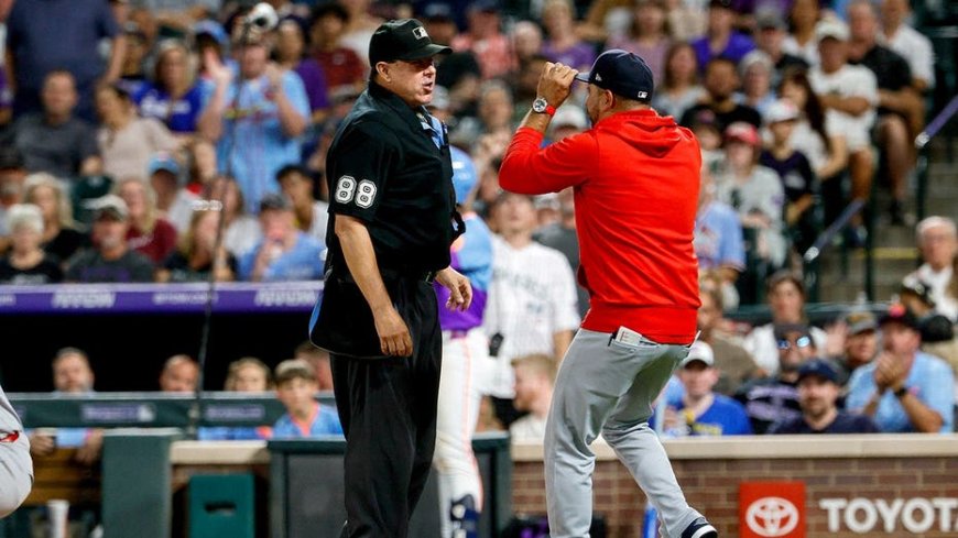 MLB tells umpire Doug Eddings he made a mistake in demanding Cardinals pitcher straighten his hat