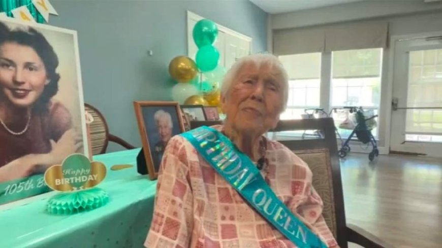 105-year-old credits ‘the Good Lord’ for her long life: ‘Every day is a blessing’