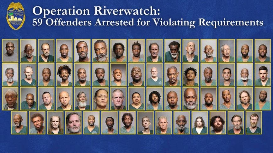 Florida sheriff's office arrests 59 sex offenders in joint operation with US Marshals