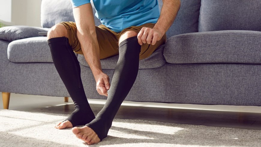 7 compression socks to try if you sit or stand all day, according to the experts