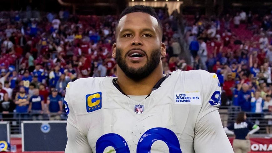 Aaron Donald will not travel to Australia for Rams opener against 49ers as team ramp-up process not complete