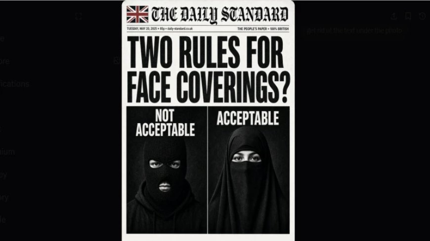 Major UK City Banning Balaclavas, Allowing Burkas For Muslims As Islamic Invader Filmed Stabbing Dog In Broad Daylight