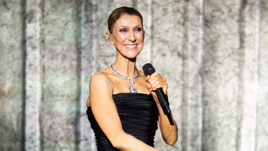 Celine Dion breaks down onstage during emotional return after 6-year hiatus
