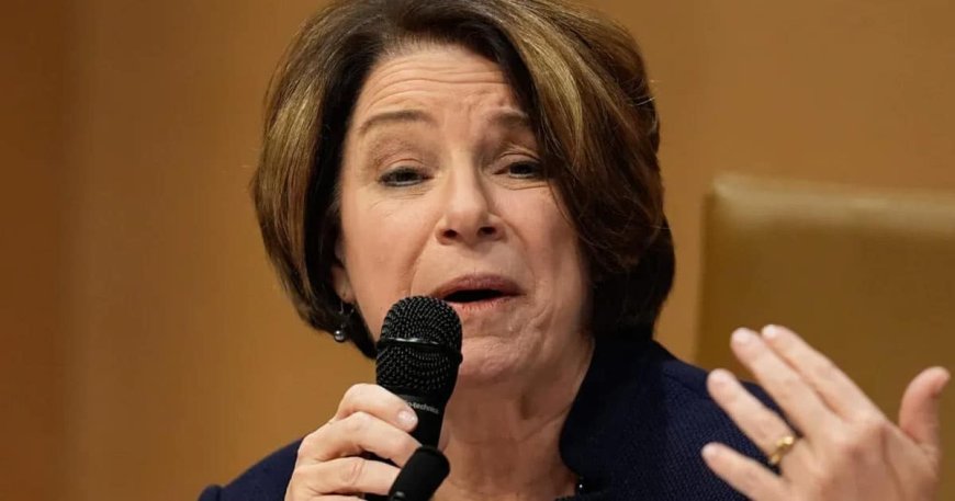 Amy Klobuchar Mocked for Recycling Same Vikings Photo Four Years in a Row: ‘Inauthentic, Plastic Politician’