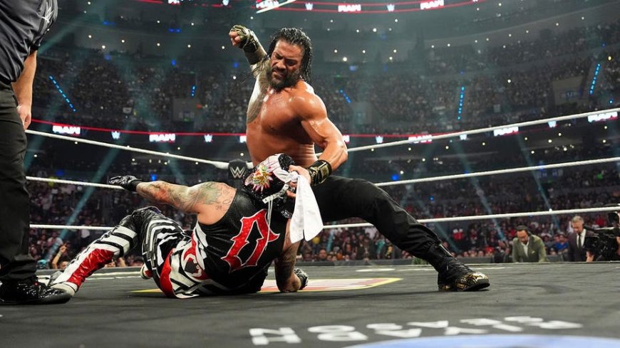 Roman Reigns survives Penta's World Heavyweight Championship challenge, LA Knight makes a statement of his own