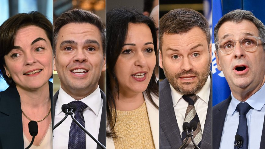 Fréchette defends CAQ record as rivals trade attacks in first leaders’ debate