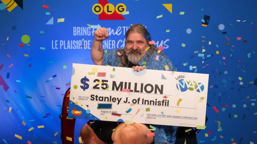 ‘A friggin’ millionaire’: Ontario man snags $25M Lotto Max jackpot