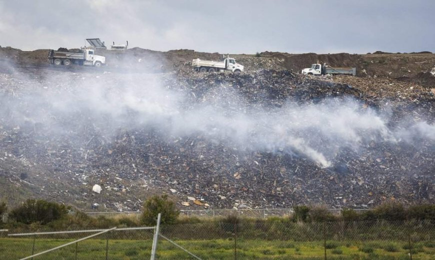 Calgary fire officials say landfill blaze could last months