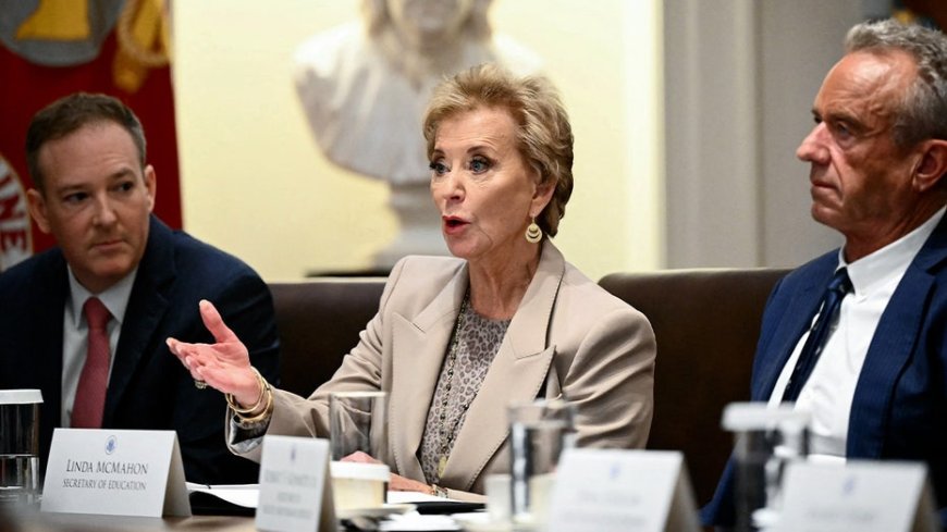 McMahon makes another move in cutting red tape as teachers are 'constrained by bureaucracy'