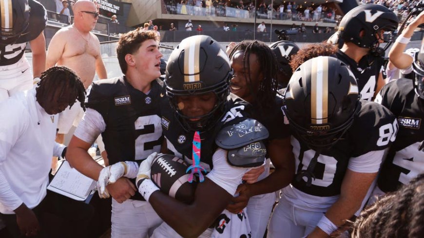 Vanderbilt pulled off the most improbable last-second victory you'll ever see in college football