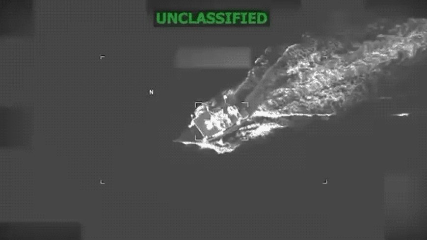 US military strikes alleged narco-trafficking vessel in Caribbean, killing 4 'narco-terrorists'