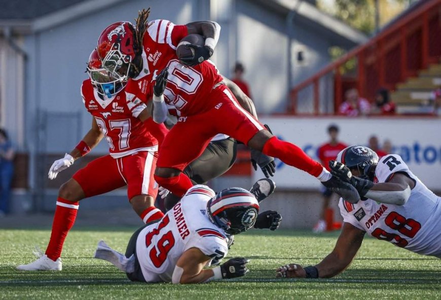 Career kick by Paredes lifts Stampeders to win