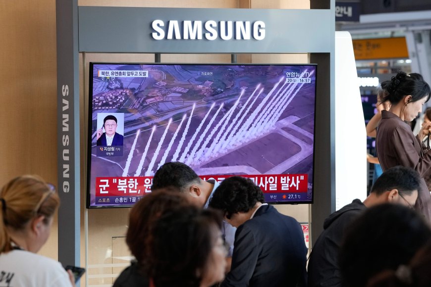 North Korea launches 2 ballistic missiles toward sea, South Korea says