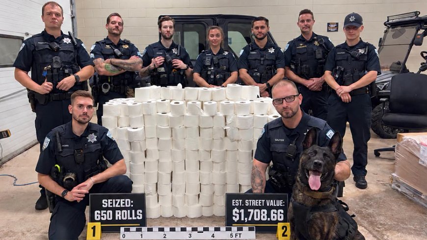 Cops flush homecoming prank plans after seizing 650 toilet paper rolls in ‘Operation Clean Sweep’