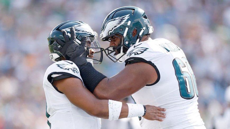 Jalen Hurts saves Eagles from ugly upset as Philadelphia escapes Titans to remain unbeaten