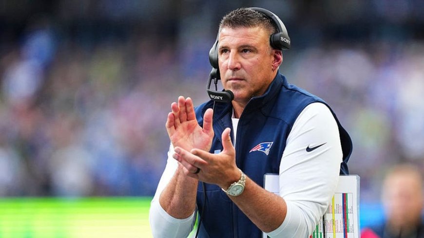 Mike Vrabel snaps at reporter over Drake Maye's struggles after Pats win: 'you're not going to ruin my Sunday'