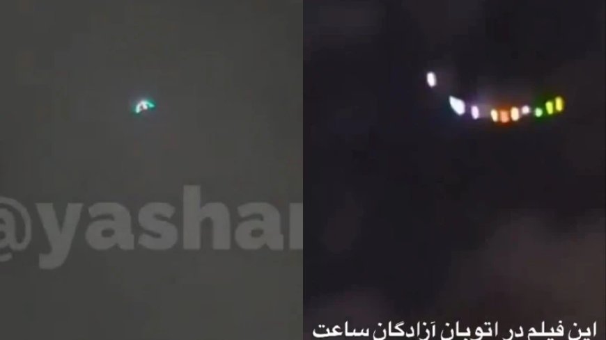 Video: Mystery Object Spotted Flying Above Tehran