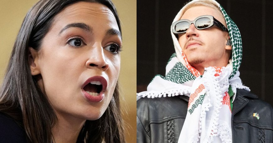 AOC Fundraises Off Macklemore Backlash, Accuses Robert Kraft of Censoring Pro-Hamas Speech