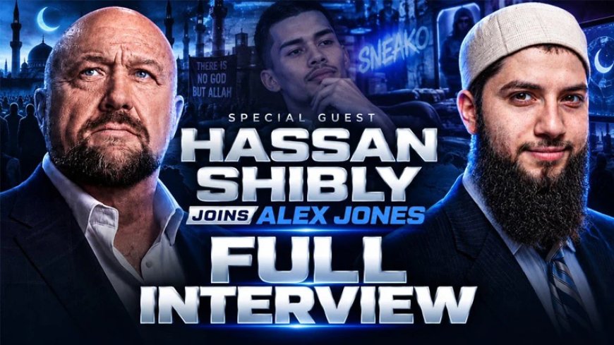 EXCLUSIVE: Sneako’s Lawyer, Hassan Shibly, Appears On The Alex Jones Show After Threatening To Take Legal Action Against Anyone Mocking His Streamer Client With AI Satire Videos!