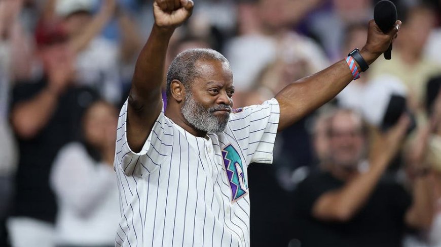 Trumpeter Dr Jesse McGuire belts national anthem after instrument malfunctions in unforgettable MLB moment