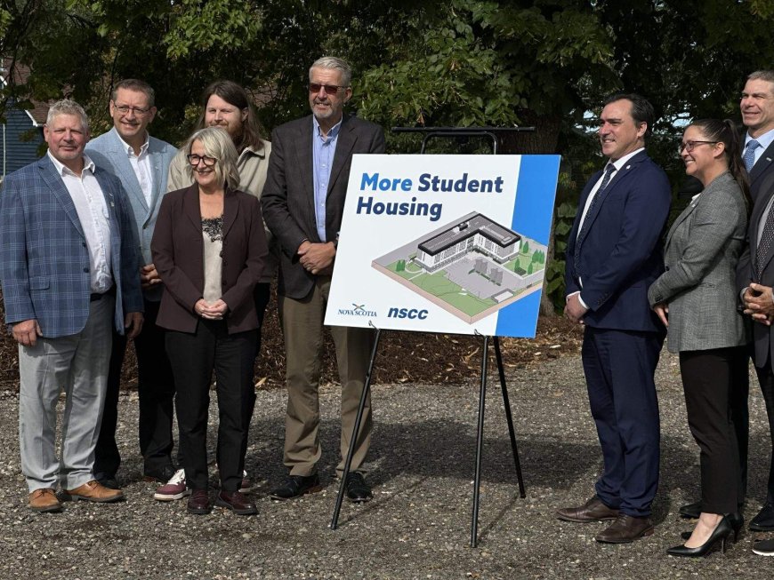 Construction begins on new 90-bed student residence at NSCC Kingstec Campus