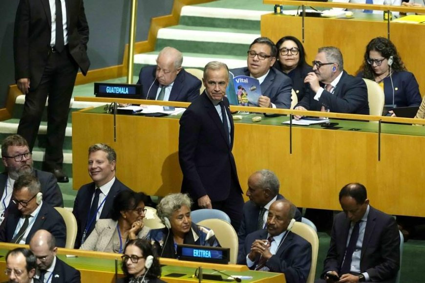 Carney pledges $100 million in new aid for Palestinians