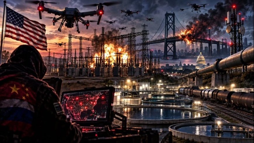 WARNING: Threat Of Sabotage & Drone Attacks On US Infrastructure Is On The Rise!