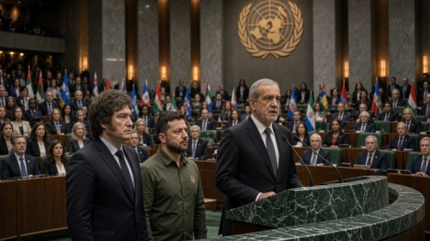Iranian President Pezeshkian, Ukraine’s Zelenskyy, Argentina’s Milei & Others Address UN General Assembly Day After Trump’s Epic Rebuke Of Globalism
