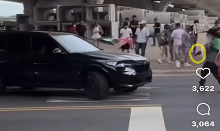 Anti-ICE Leftist Pulls Gun On Austin Motorist Trying To Evade Protesters Blocking Road