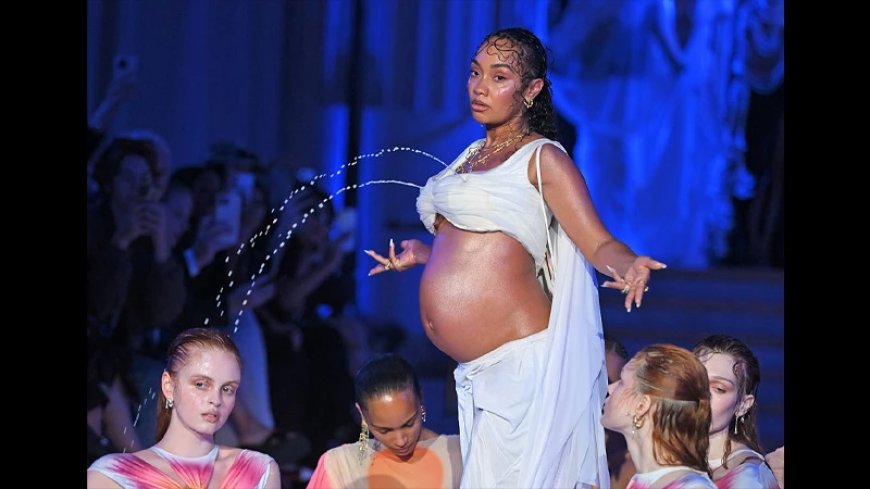 Art or Absurdity? ‘Motherhood’ Fashion Show Goes Off The Rails As Model Wears Dress Spraying Milk from Nipples