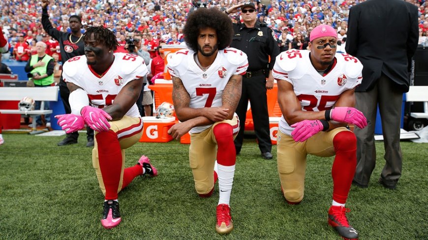 Mike Florio thinks the New York Giants should consider replacing Jaxson Dart with–wait for it–Colin Kaepernick