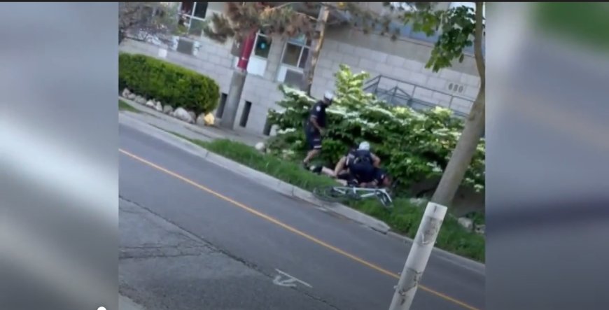 Police watchdog clears officer who tackled Toronto cyclist after ignoring stop sign