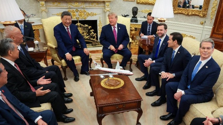 Trump Hosts China’s Leader At White House