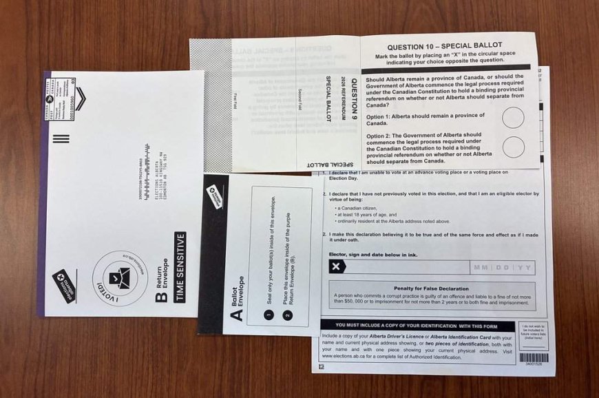 Application period for mail-in Alberta referendum ballots ending, 673K requested