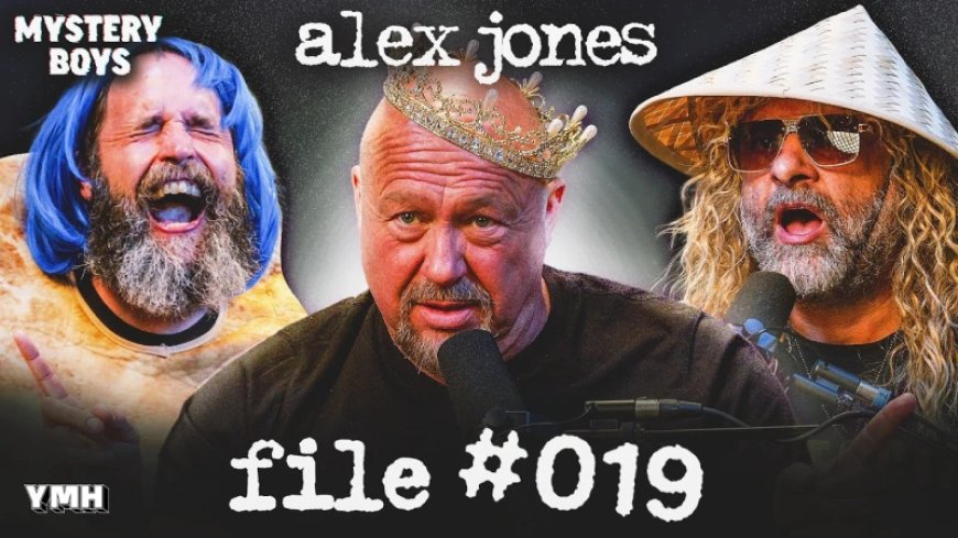 Must-Watch! Alex Jones Joins Duncan Trussell & Kurt Metzger On The Mystery Boys Podcast, Talks Iran War, Israel, The Decline Of Hip-Hop & More!
