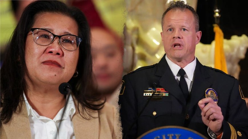 St Paul police chief sues mayor, alleging she called herself a 'MILF' and sexually harassed him, retaliation
