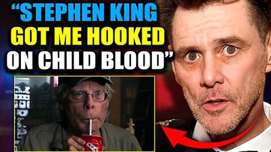 Jim Carrey Tape: “Stephen King Got Me Hooked on Adrenochrome – I’ll Be Dead Before You Hear This”
