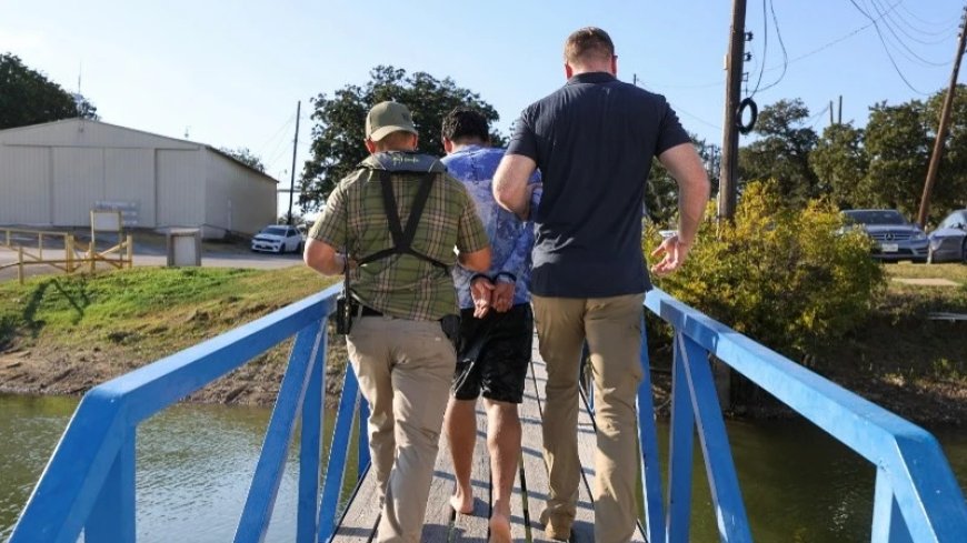PHOTOS: 121 Illegals Busted in Texas Lake Community