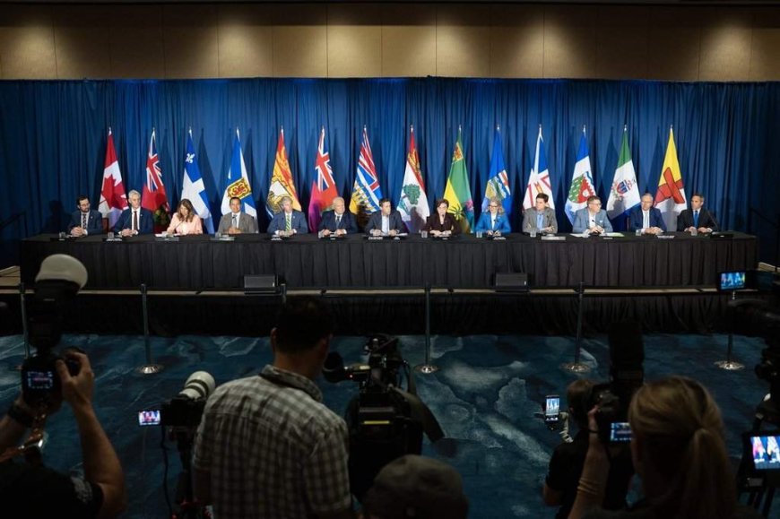 Canada’s premiers tight-lipped on constitutional changes in Alberta referendum