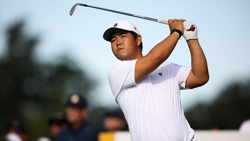 Golf star Tom Kim going from Presidents Cup to Asian Games seeking exemption from military service