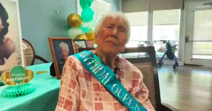 Texas Woman Celebrates 105th Birthday, Credits ‘the Good Lord’ for Her Long Life