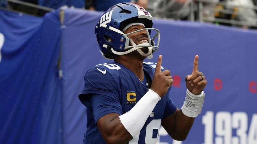 Giants' Jameis Winston dedicates victory to Jaxson Dart in most Jameis Winston way possible