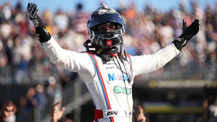 Rising NASCAR star jumped, attacked & beaten at America's most famous hot dog shack