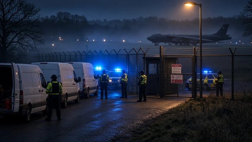 British Police Release All Five RAF Fairford Terror Suspects On Bail