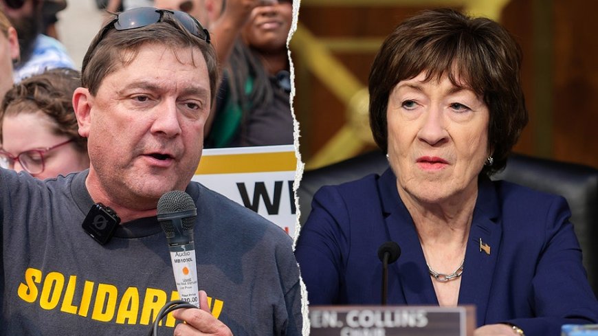 Dem Senate nominee silent after Susan Collins' office was vandalized with vulgar message