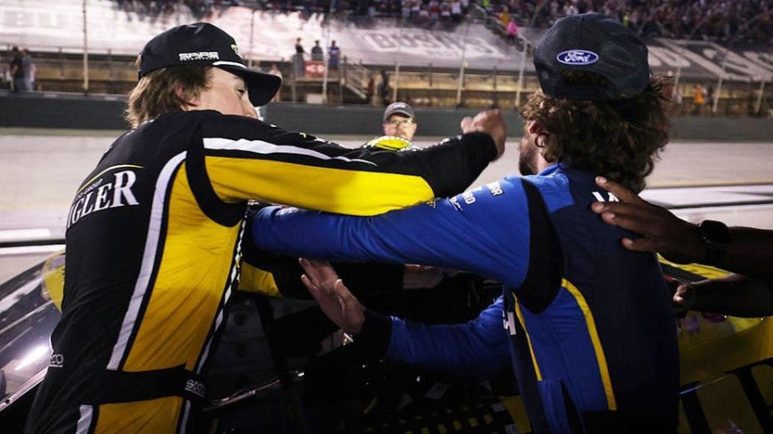 Ross Chastain calls Ryan Blaney's fight with Carson Hocevar at Bristol Motor Speedway 'NASCAR 101'