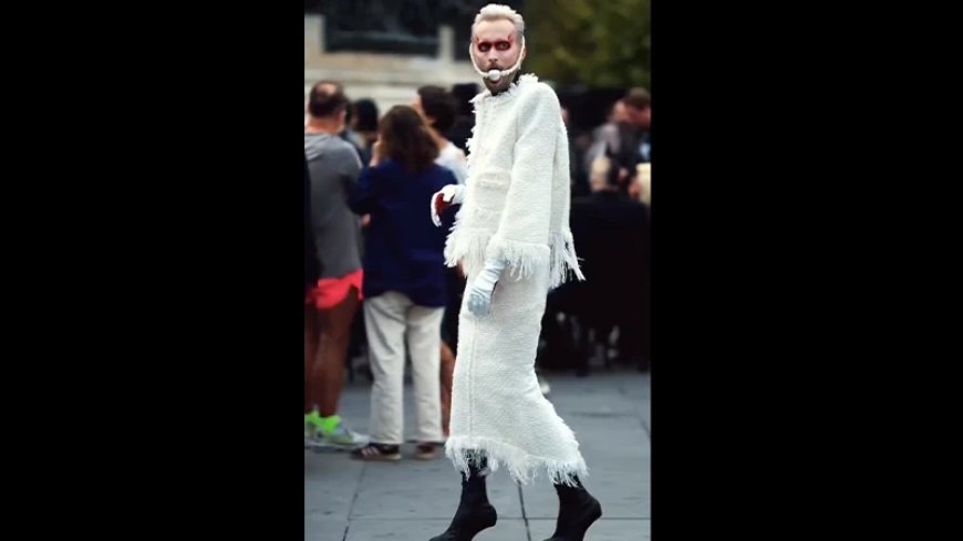Viral Footage From Paris Fashion Week Shows How Far The Event Has Fallen As The Freaks Have Officially Taken Over