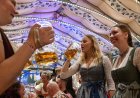 The ladies of Oktoberfest crush draft beers as fall heats up, Ryan Day's message to sick kids & a Strip fight