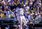 Dodgers begin quest for third straight World Series title by holding on for Game 1 win over Braves